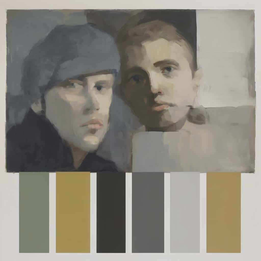 Οπτικό πορτρέτο δύο νέων, αναλύοντας τη σχέση εικόνας και συνείδησης.